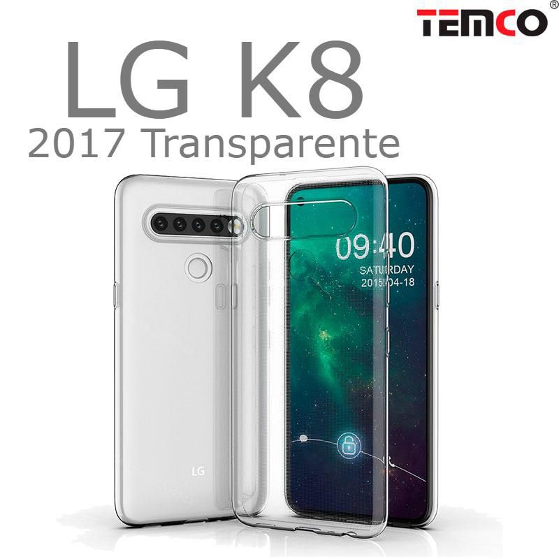 Funda Silicona LG K8 2017 Transparente