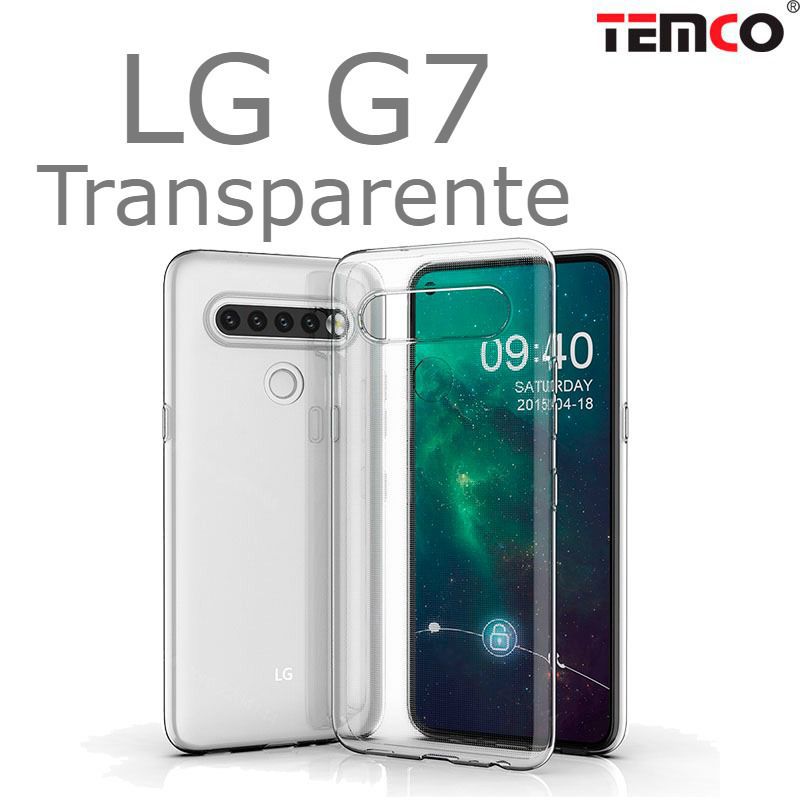 Funda Silicona LG G7 Transparente