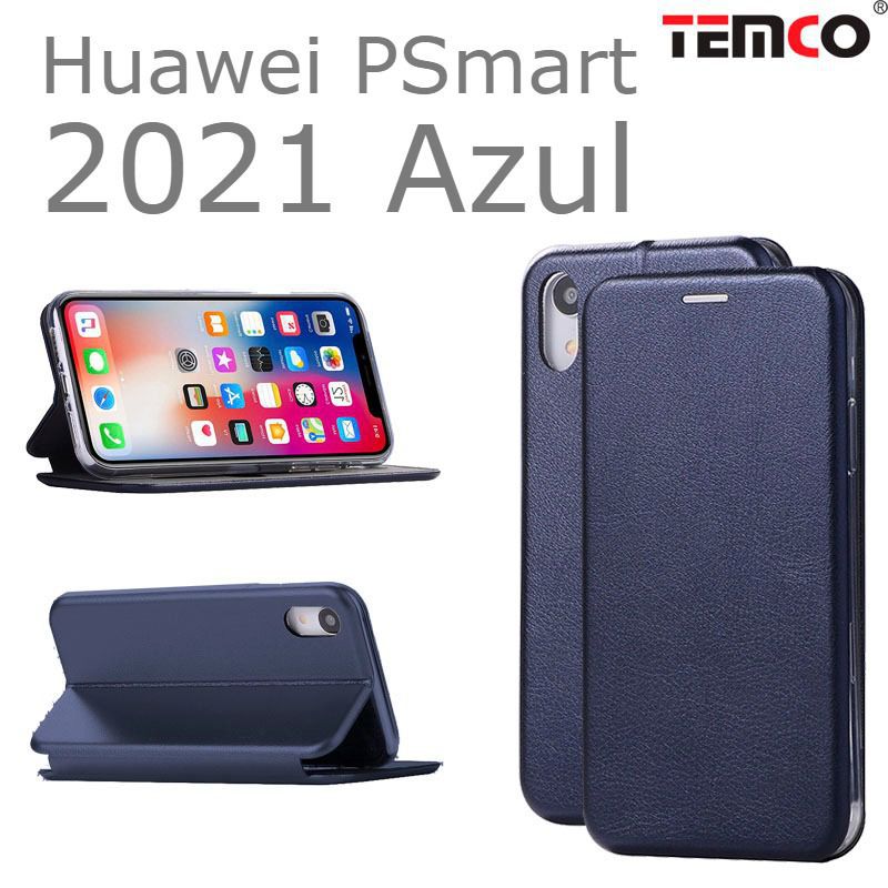 Funda Concha Huawei PSmart 2021 Azul