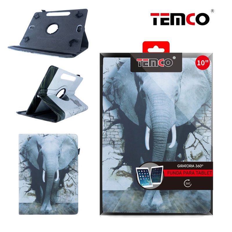 Funda Tablet Universal 10" Elephant