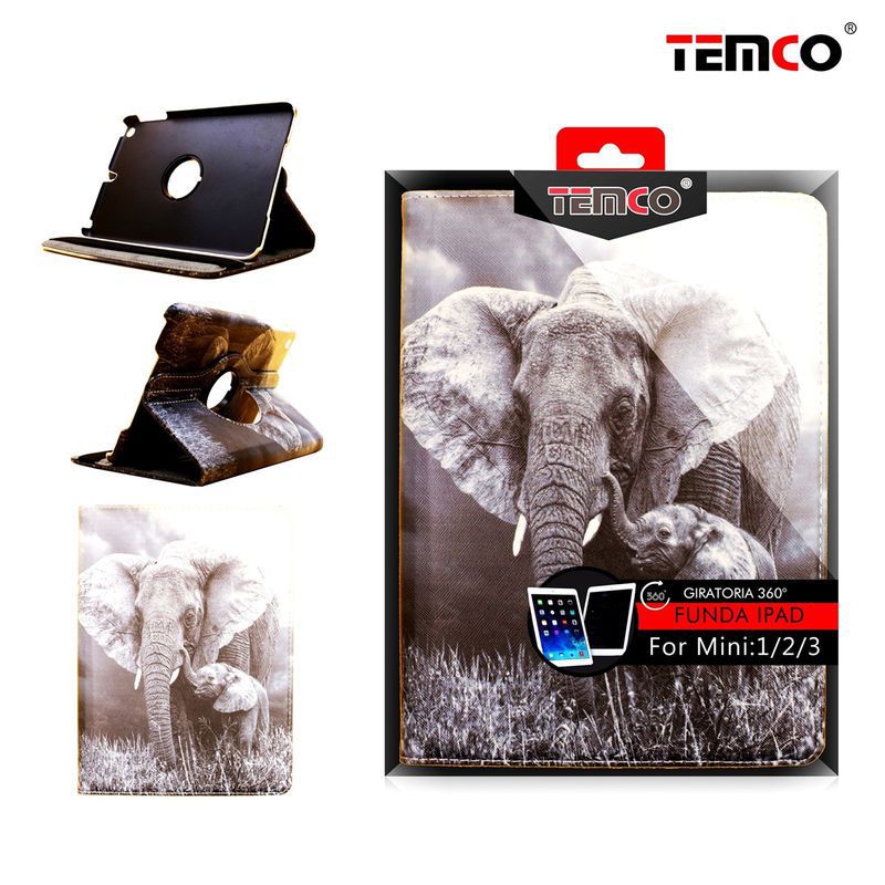 Funda iPad Mini 1 / 2 / 3 Elephant