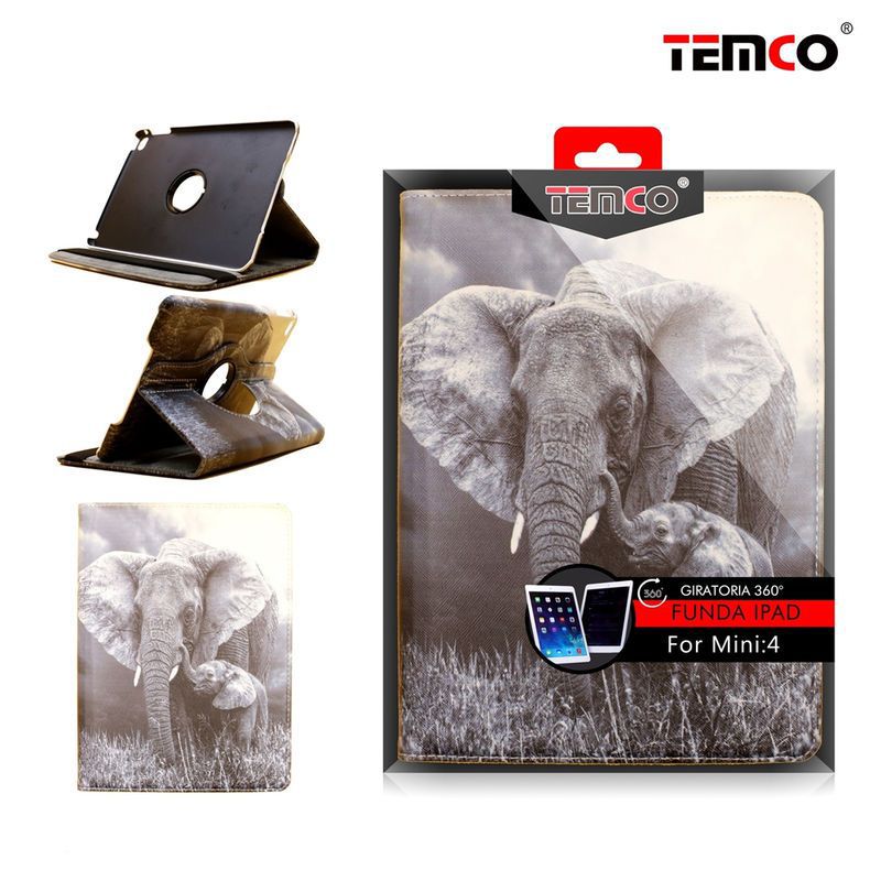 Funda iPad Mini 4 / 5 Elephant