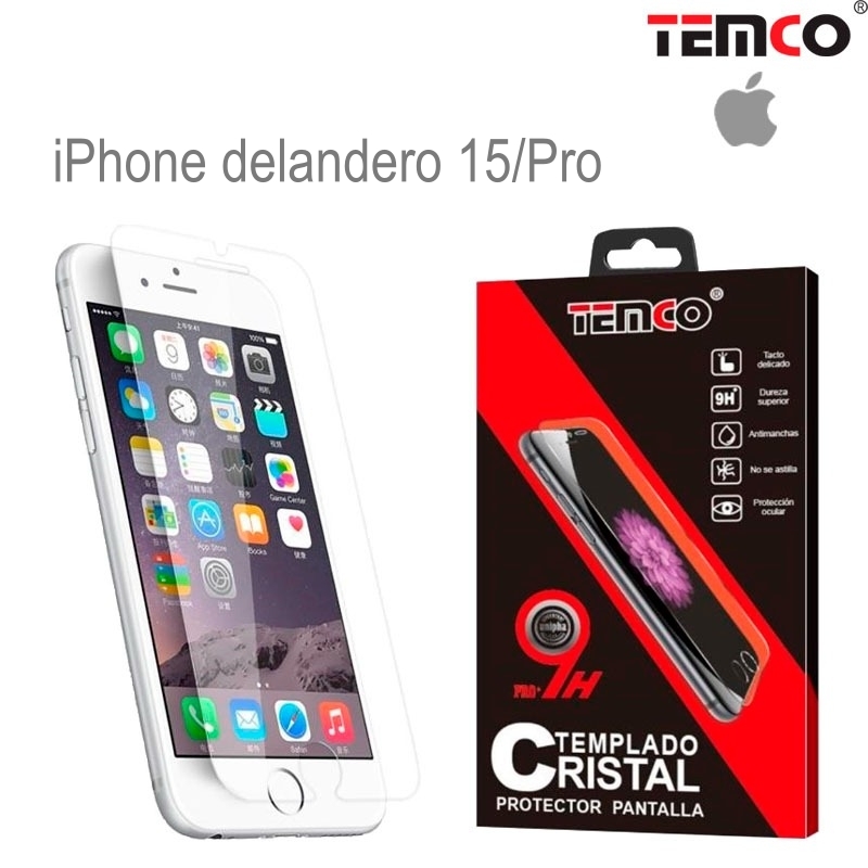 Cristal iPhone Delantero 15/PRO