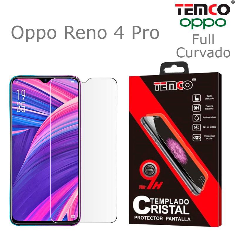 Cristal Full Curvado Oppo Reno 4 Pro