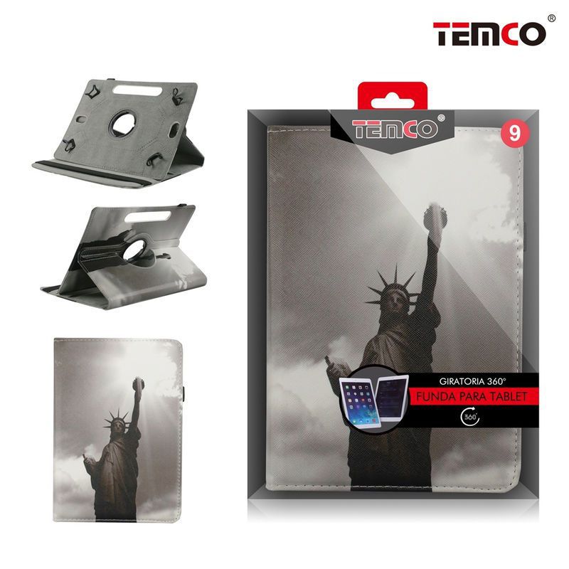 Funda Tablet Universal 9" Statue of Liberty