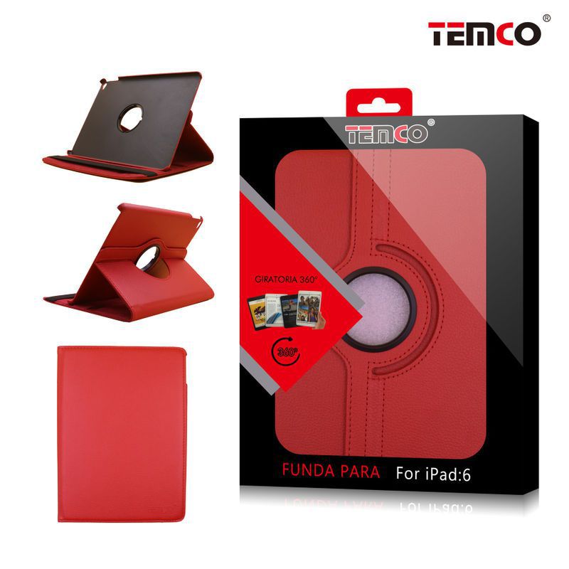 Funda iPad 5 / 6 / Air 2 Rojo
