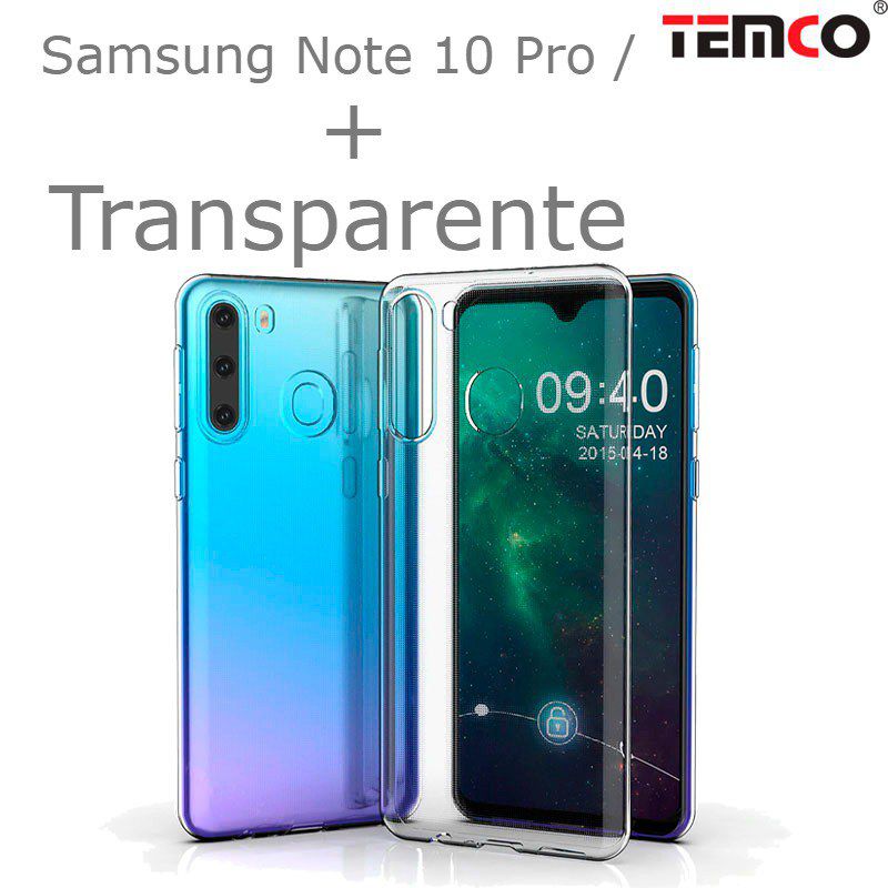 Funda Silicona Samsung Note 10 Pro / 10 Plus Tp.