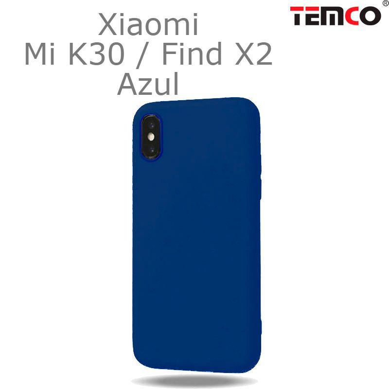 Funda Silicona Xiaomi Mi K30 / Find X2 Azul