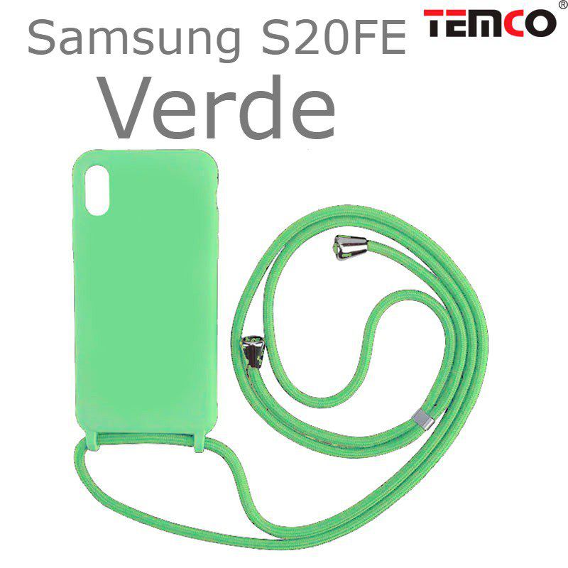 Funda Colgante Samsung S20FE Verde