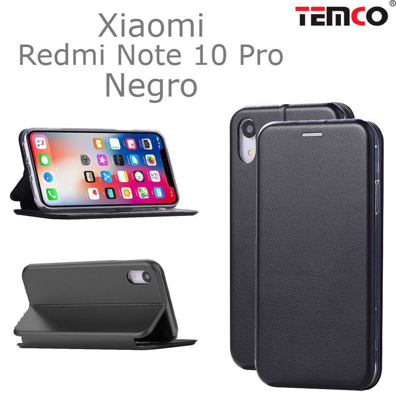 Funda Concha Xiaomi Redmi Note 10 Pro Negro