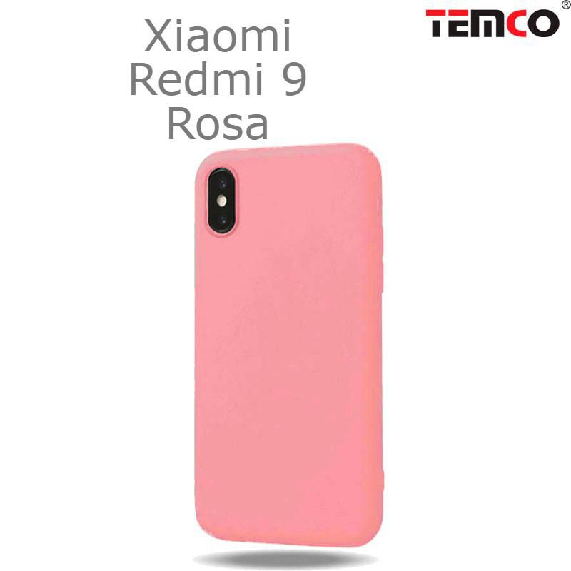Funda Silicona Xiaomi Redmi 9 Rosa