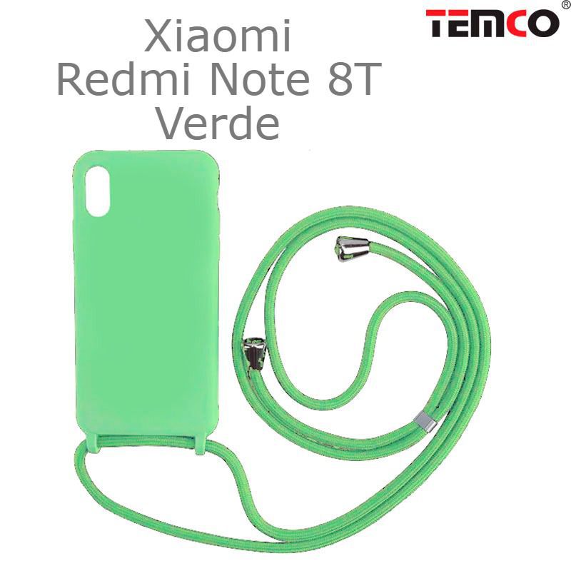 Funda Colgante Xiaomi Redmi Note 8T Verde
