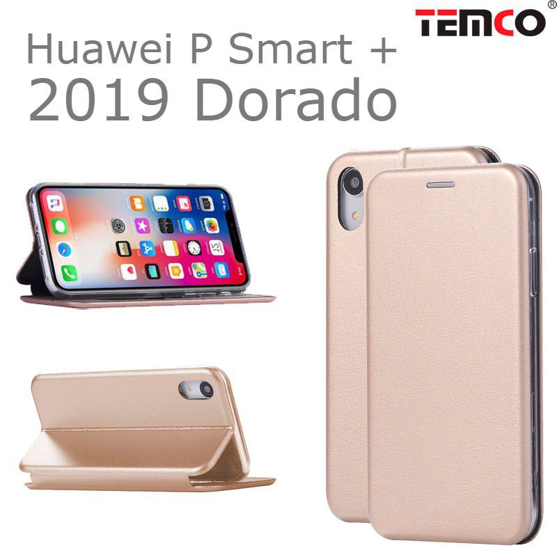 Funda Concha Huawei P Smart + 2019 Dorado