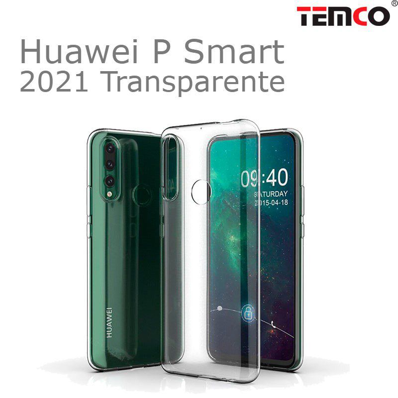 Funda Silicona Huawei P Smart 2021 Transparente