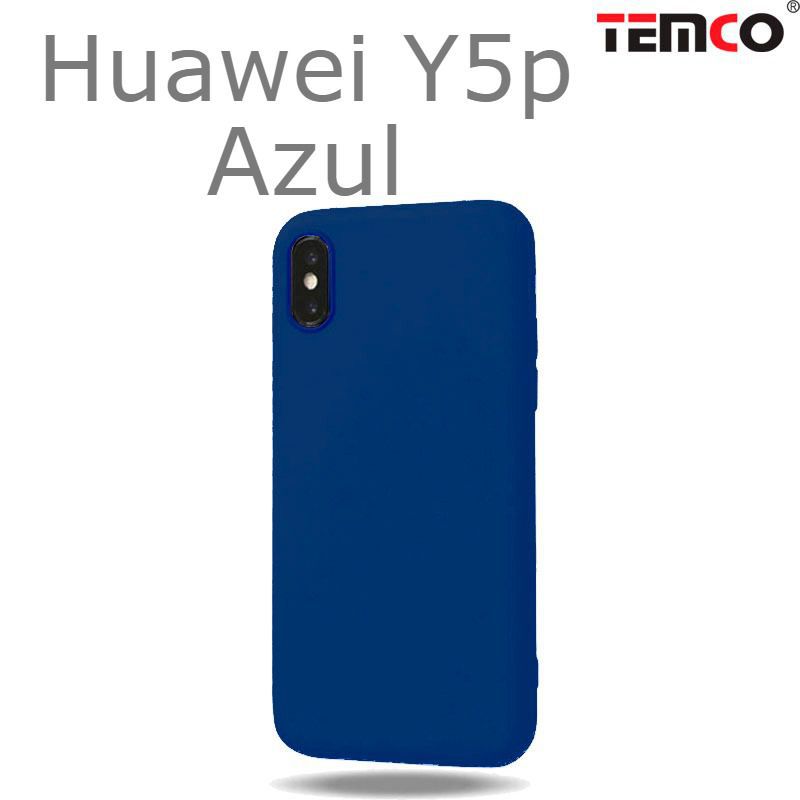 Funda Silicona Huawei Y5p Azul
