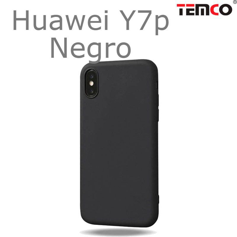 Funda Silicona Huawei Y7p Negro