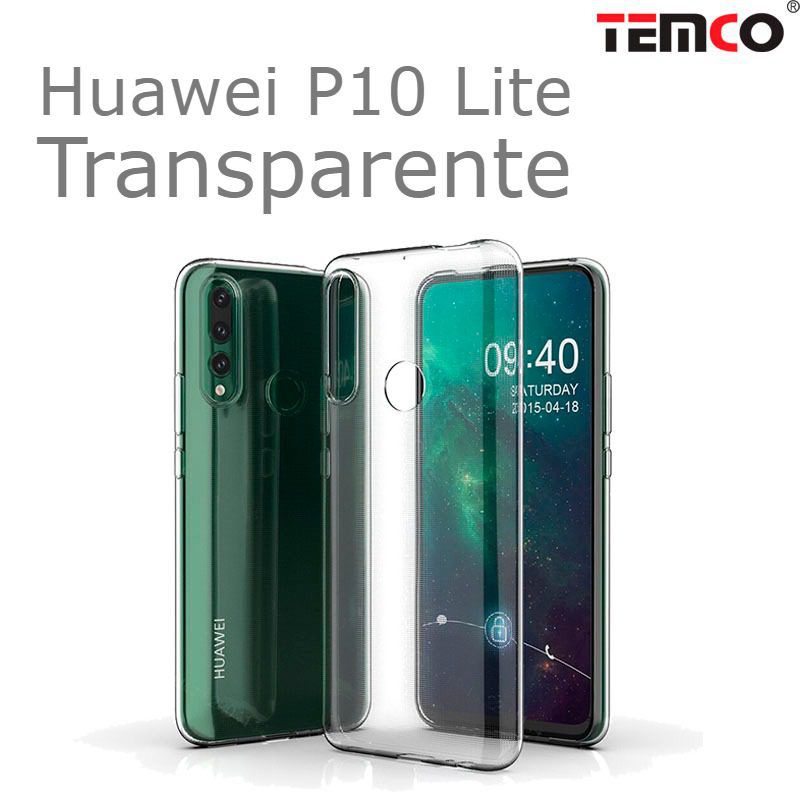 Funda Silicona Huawei P10 Lite Transparente