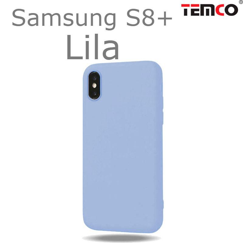 Funda Silicona Samsung S8+ Lila