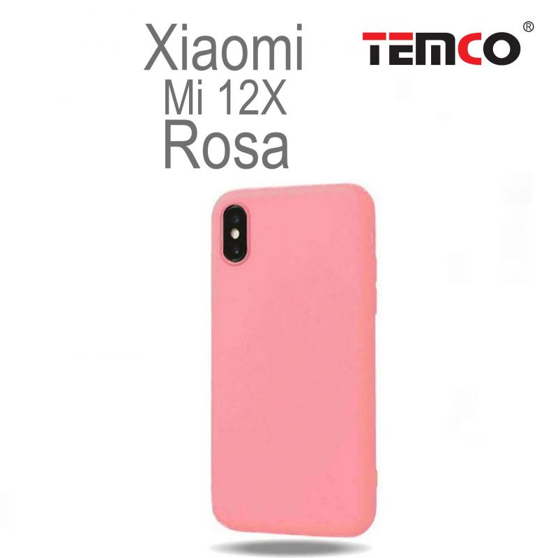 Funda Silicona Xiaomi Mi12 X Rosa