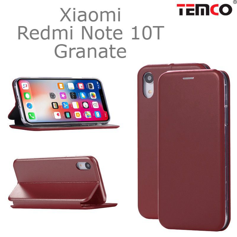 Funda Concha Xiaomi Redmi Note 10T Granate
