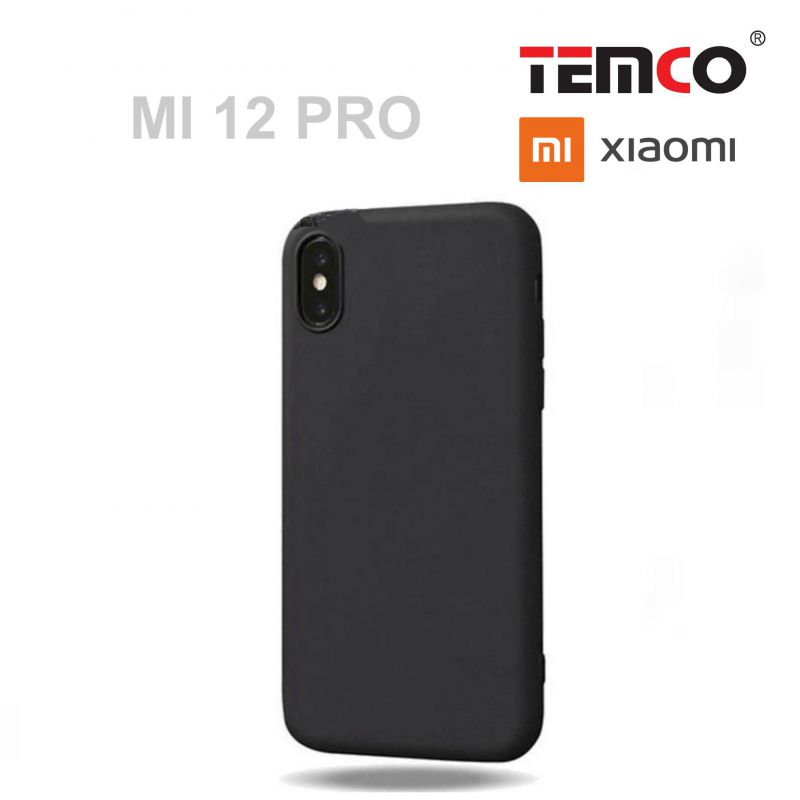 Funda Silicona Xiaomi Mi12 Pro Negro