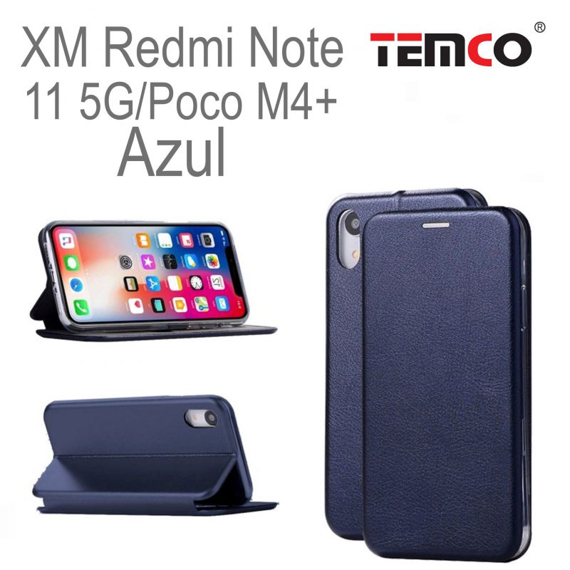 Funda Concha XM Redmi Note 11 5G/ Poco M4 + Azul