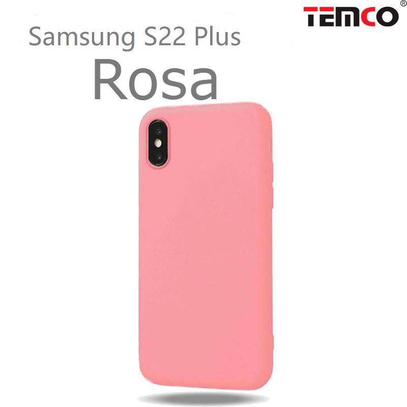 Funda Silicona Samsung S22 Plus Rosa