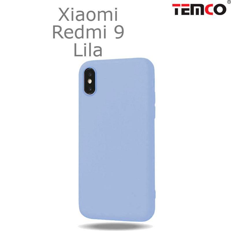 Funda Silicona Xiaomi Redmi 9 Lila en TECNOTEMCO, S.L. - FUNDAS